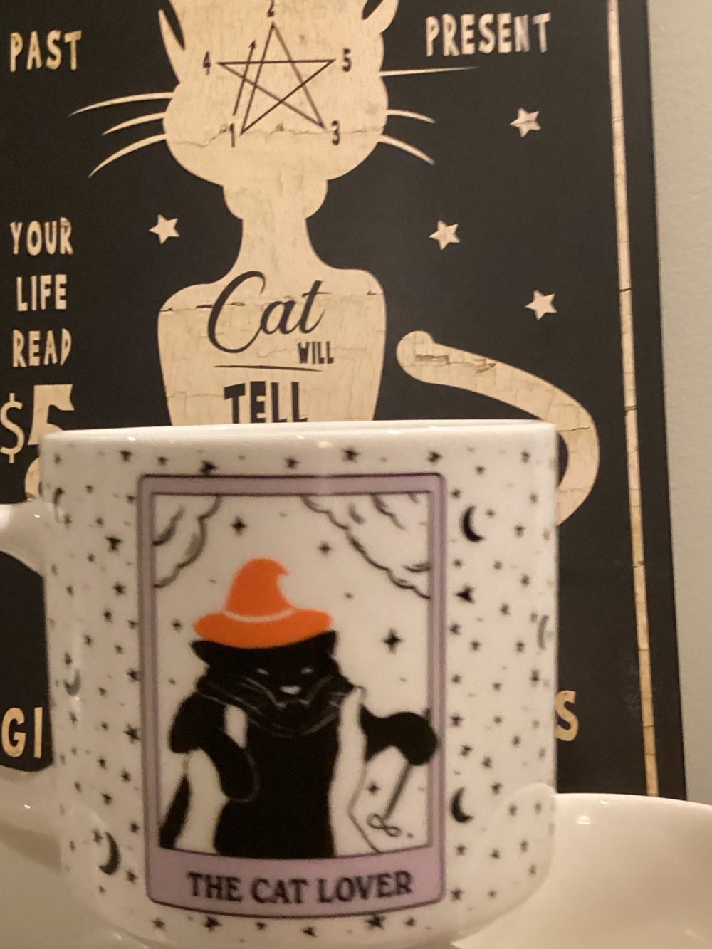 Set of 3 Tarot Card Inspired Halloween Mugs ๐ป - Picture 2 of 5